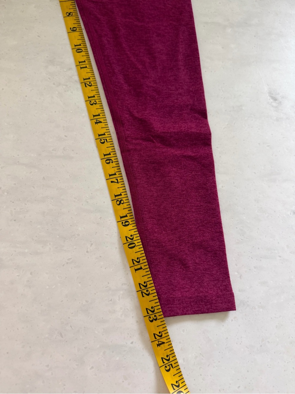 Beyond Yoga Space Dye Caught In The Midi High Waisted Legging -Burgundy - Picture 10 of 10